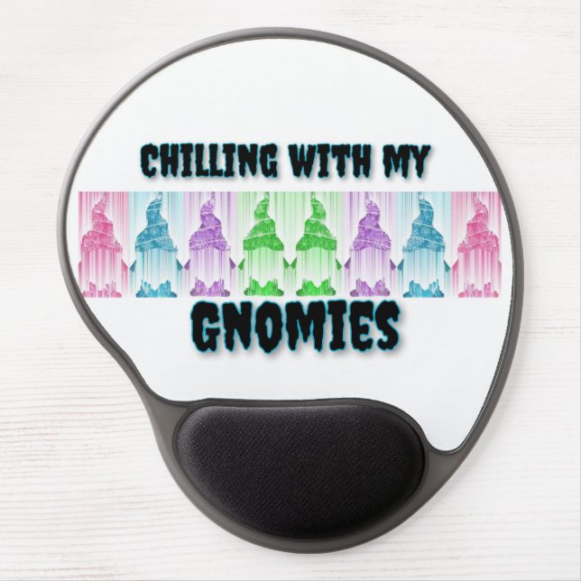unique gnome design gel mouse pad (Front)