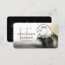 Unique Golden American Bald Eagle Monogram Business Card