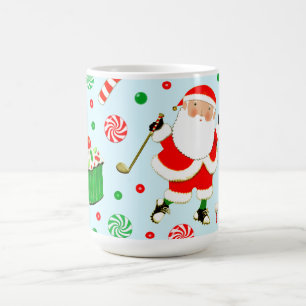 Unique Golf Christmas Mug