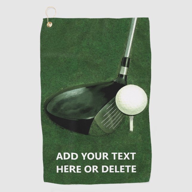 Unique Golf Towel (Front)