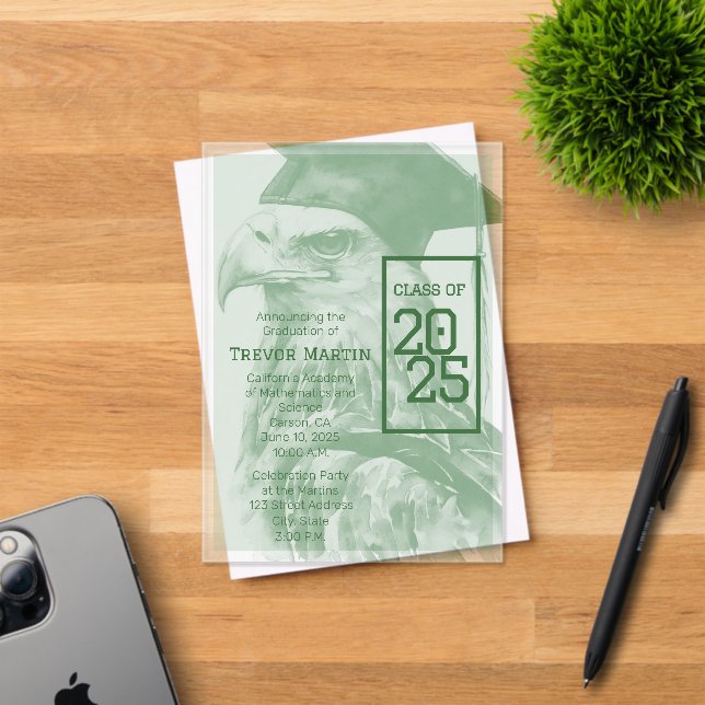 Unique Graduation Announcement Acrylic Invitation (Insitu (Invitation Card))