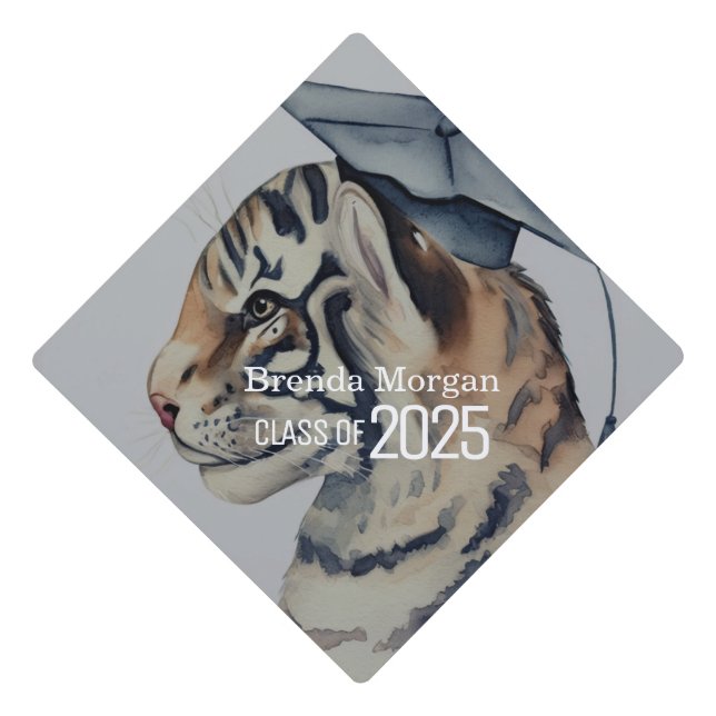 Unique Graduation Cap Topper (Front)