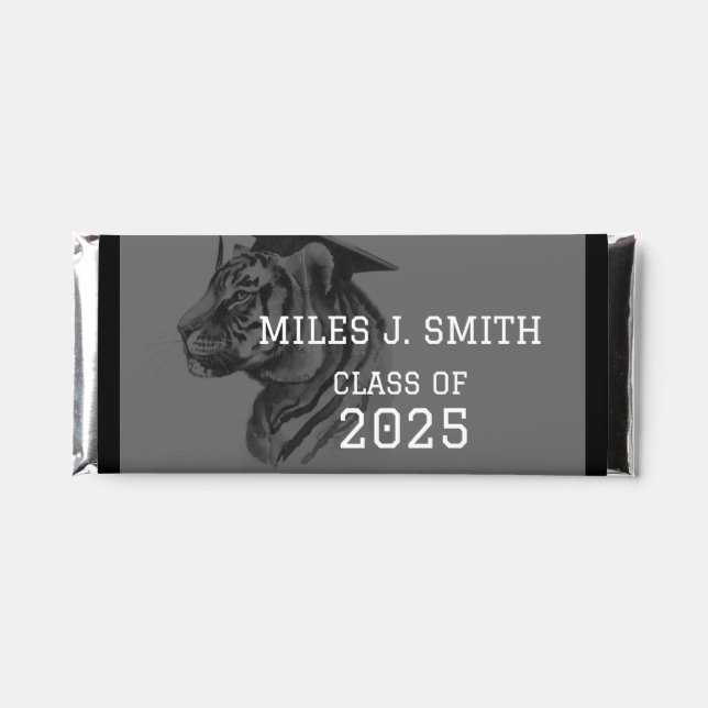 Unique Graduation Party Hershey Bar Favors (Front)