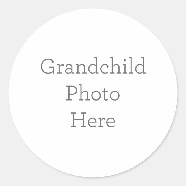 Custom Classic Round Stickers, Format: Sheet of Stickers, Size: Small, 1½ inch (sheet of 20), Paper Type: Glossy White Paper (Front)