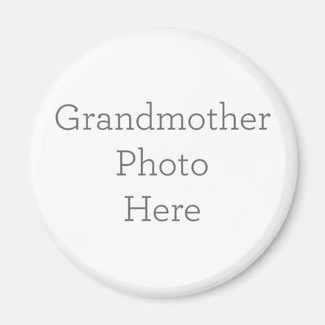 Standard, 2¼ Inch Circle Magnet (Front)