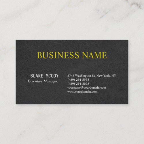 Unique Grey Elegant Pattern Classical Professional Business Card