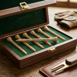 Unique Groomsman Gift Best Man Golf Tees