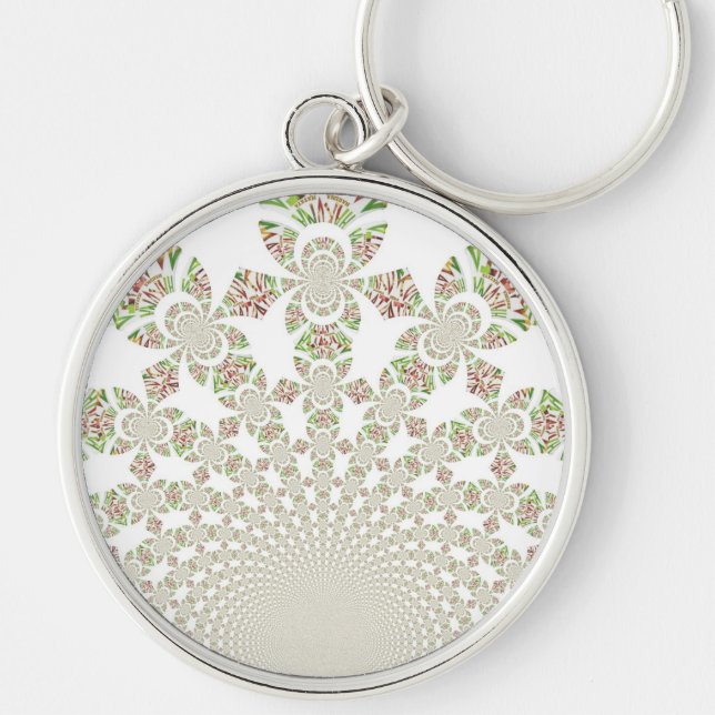 Unique Hakuna Matata Design: Serene Vibes Keychain (Front)