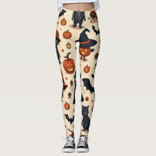 Unique Halloween Day Leggings