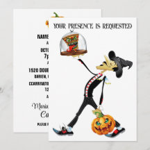 Unique Halloween Gathering Invitation