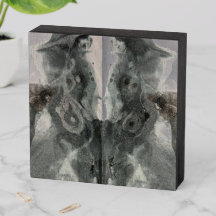 Unique hidden faces art