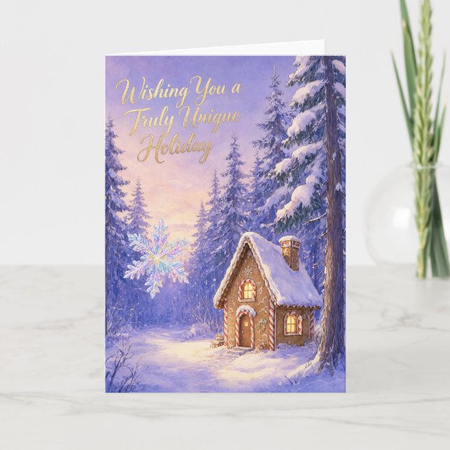 Unique Holiday Card (Front)