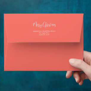 Unique Holiday Return Address Envelopes