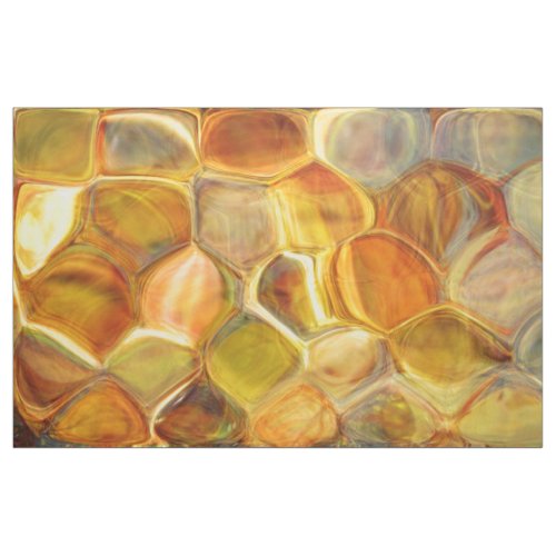 Unique Honeycomb Abstract Art Fabric