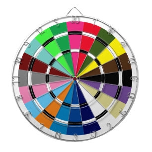 Unique Horse Racing Saddle Cloth Colors Dartboard
