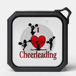 Unique I Heart Cheerleading Bluetooth Speaker