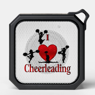 Unique I Heart Cheerleading Bluetooth Speaker