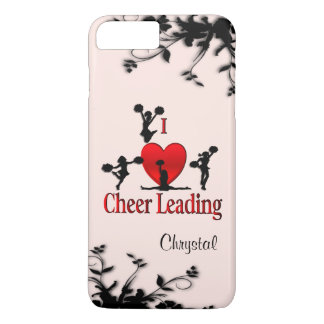 Unique I Heart Cheerleading iPhone 8 Plus/7 Plus Case