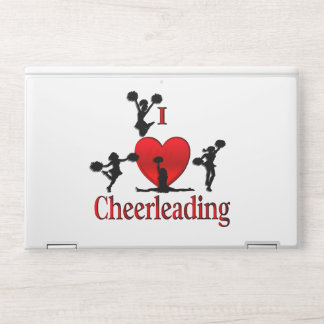 Unique I Heart Cheerleading HP Laptop Skin
