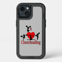 Unique I Heart Cheerleading