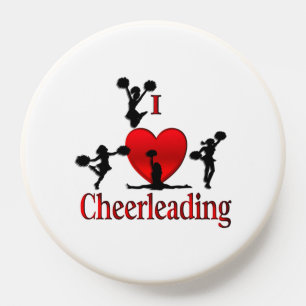 Unique I Heart Cheerleading PopSocket