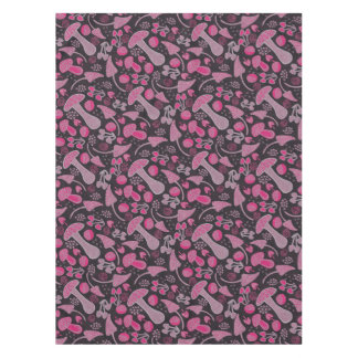 Unique In Pink/ Fall Pattern Tablecloth