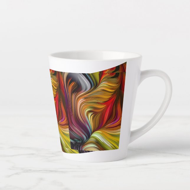 Unique Latte Mug Designs | Customizable Coffee Mug (Right)