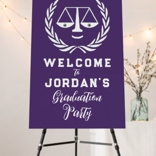 Unique Law School Graduation Party Foam Board