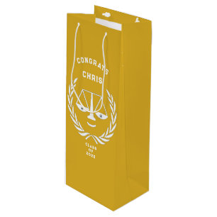 Unique Law School Graduation Wine Gift Bag