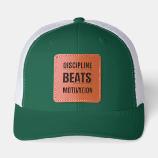 Unique Leather Patch Hat | Stylish Everyday Cap