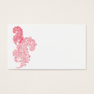 Unique magenta border template