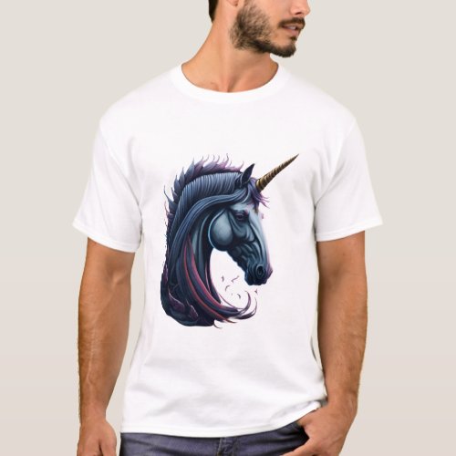 Unique  Magical Tee for Unicorn Lovers _ Horse