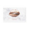 Unique Marble Rose Gold 3D Lips Makeup Artist