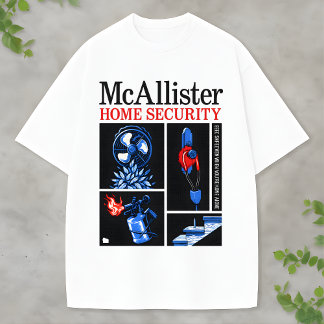 Unique McAllister Home Security Graphic Movie Fans T-Shirt