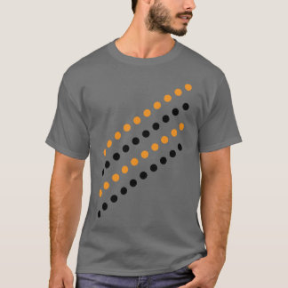 Unique Men’s Polka Dot T-Shirt - Dark Grey