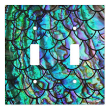 Unique Mermaid Scales Light Switch Cover