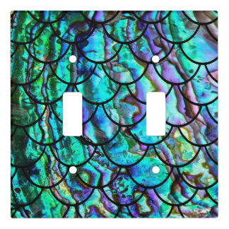 Unique Mermaid Scales Light Switch Cover