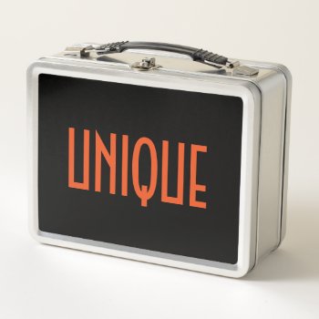 Unique Metal Lunch Box by kfleming1986 at Zazzle