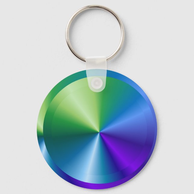 UNIQUE Metallic Cross walk : Cycle Rider Walker Keychain (Front)