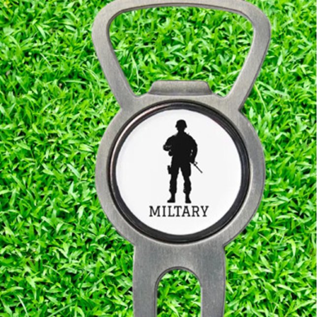 Unique Military Gifts for Father's Divot Tool (Perfect Military-Themed Golf Gifts for Armed Forces Day!)
