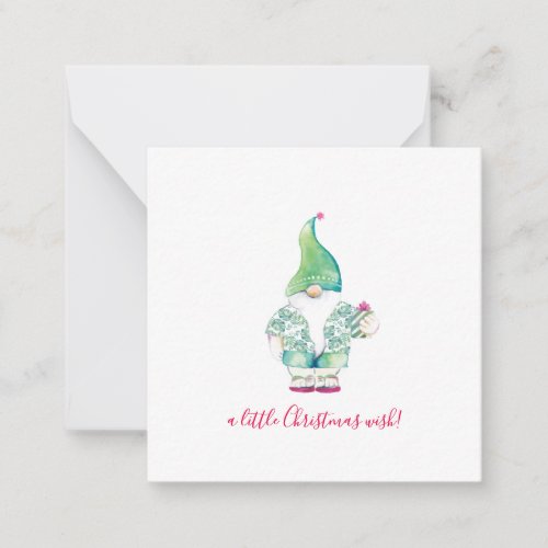 Unique Mini Christmas Birth Announcement