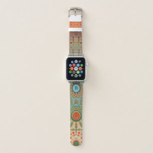 Unique modern artsy with initial apple watch band