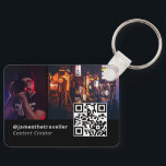 Unique Modern Business Card with QR Code Keychain<br><div class="desc">Unique Modern Business Card with QR Code Keychain</div>