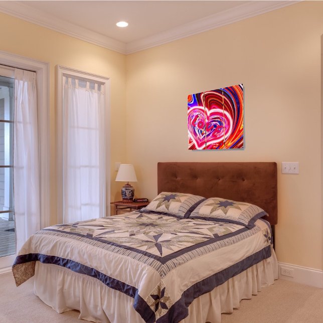 Unique Modern Colorful Abstract Liquified Marble Triptych (Creator Uploaded)