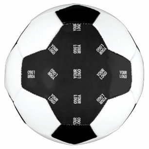 Unique Modern Logo Pattern Template Black Soccer Ball