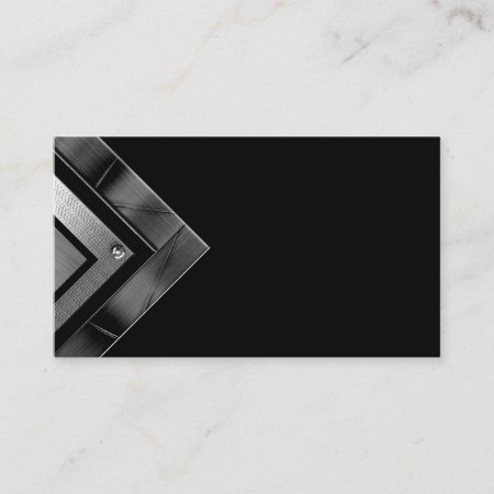 Unique Modern Metal Professional Business Cards