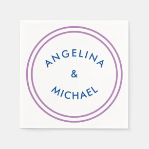 Unique Modern Minimalist Plain Napkins