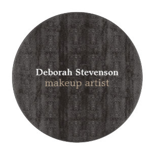 Unique Modern Mnimalist Grey Custom Cutting Board