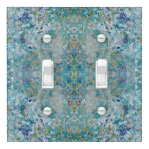Unique Modern One Of A Kind Abstract Art Design Light Switch Cover