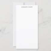 Unique Modern Plain Minimalist (Front)